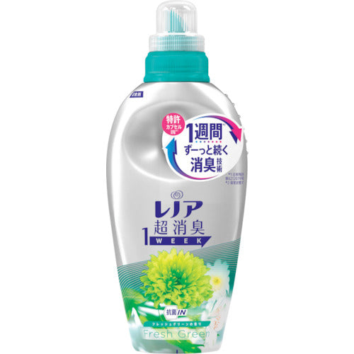 Ｐ＆Ｇ　レノア　超消臭１ＷＥＥＫ　柔軟剤　フレッシュグリーンの香り　本体　５３０ｍｌ　927925　1 本