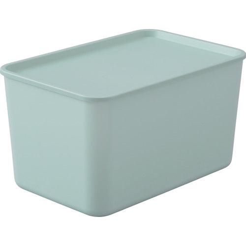 ＩＲＩＳ　２８８４９８　フタ付き　積み重ねＢＯＸ　ＦＴＢ−４５Ｄ　ブルー　FTB-45D-A　1 個