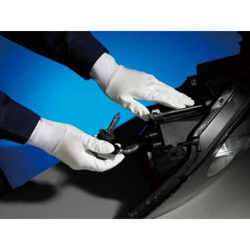 SHOWA Urethane Backless Gloves E0200 Nanoteclean PC 10 pairs White M size E0200-M 1 bag