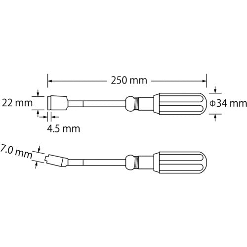 EBI Hand Dresser 250mm SHD-001 1 unit