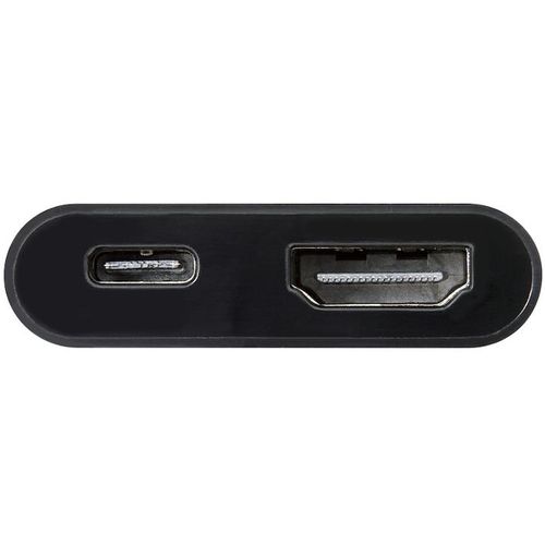 エレコム　Ｔｙｐｅ−Ｃ映像変換アダプタ　ＴｙｐｅＣ−ＨＤＭＩ＆給電ポート　ブラック　AD-CHDMIPDBK　1 個