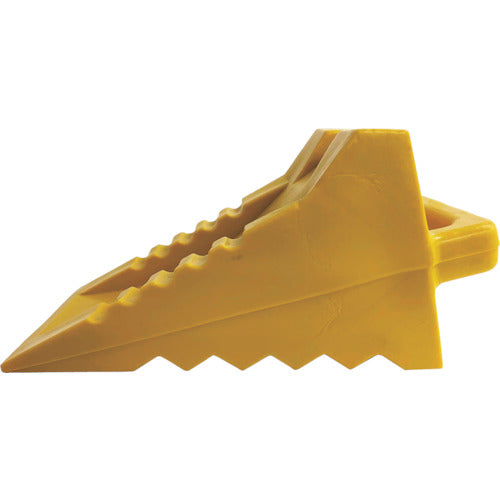 Meltec Plastic Tire Stopper Yellow 1 piece Large Trucks and Smaller FT-24 1 piece