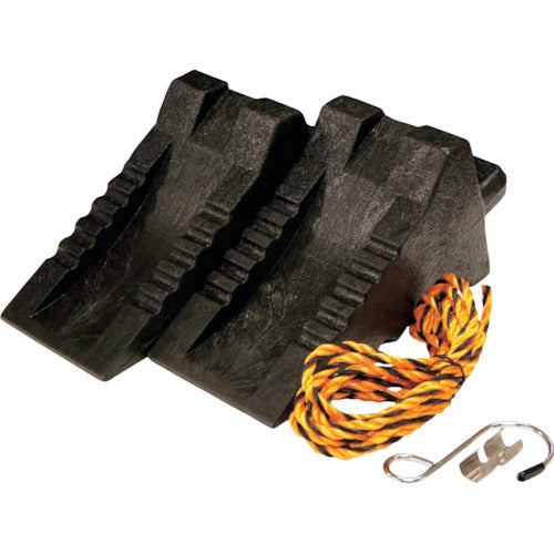 Meltec 플라스틱 타이어 스토퍼 2개들이 대형 트럭 이하 FT-25 1 S