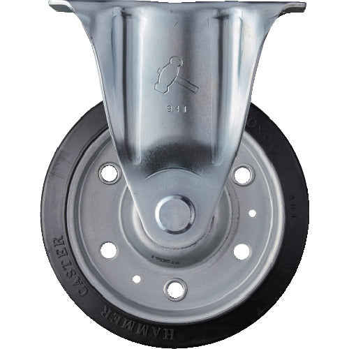 Hammer Fixed Rubber B Wheel 150mm 420SR-RBB150 1 pc