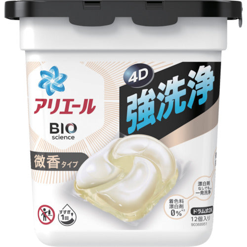 Ｐ＆Ｇ　アリエール　ジェルボール４Ｄ　微香　本体　１２個　062307　1 箱