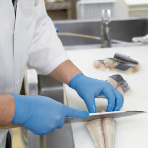 Saraya Nitrile Gloves Extend 200 pieces Blue M 50968 1 box