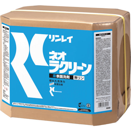 リンレイ　床用洗剤　ネオラクリーン　１８Ｌ　ＲＥＣＯＢＯ　769532　1 箱
