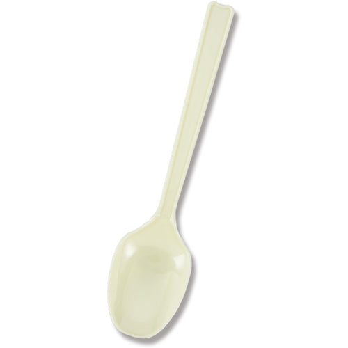 ＨＥＩＫＯ　プラスチックスプーン　アイボリー　１６ｃｍ　単袋　１００本入り　004513001　1 袋