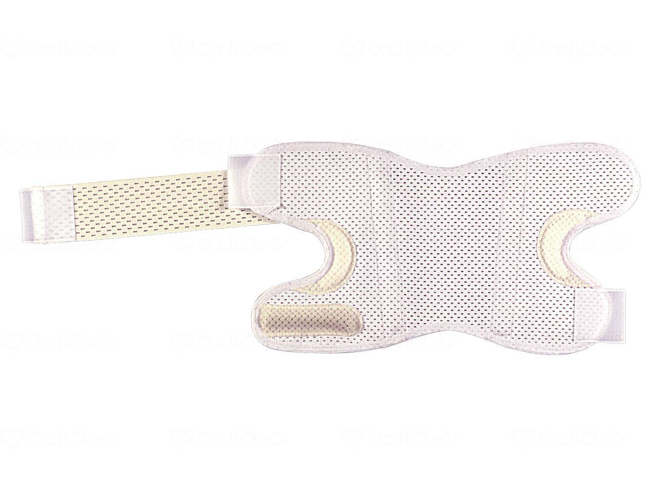 Nakayama Industrial Nakayama Right Knee Medical Joint Belt White Right Free