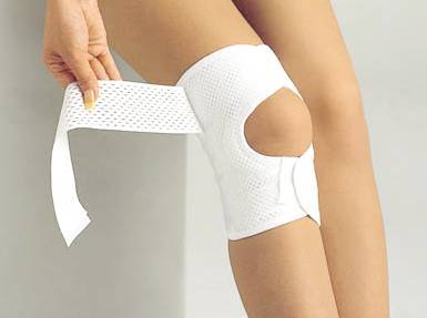 中山式産業中山式右ひざ用医学関節帯 白 右LL
