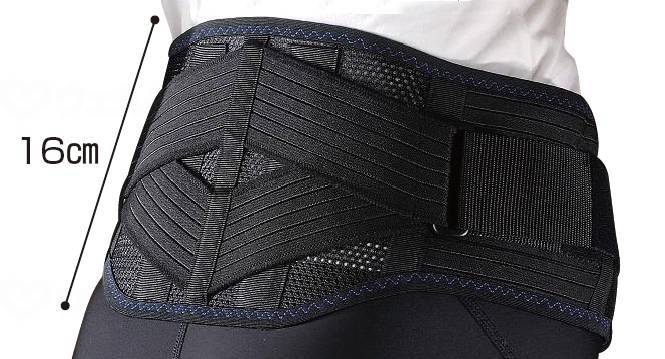 Nakayama Industry Nakayama Body Frame, Hard for Waist, Black, LL