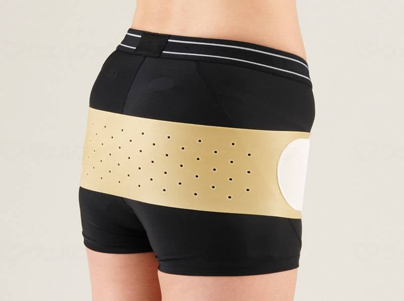 Nakayama Style Pelvic Belt, Beige, L