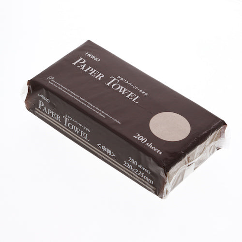 HEIKO Kraft Paper Towels, Single, Medium Size, 200 Sheets, 004722005, 1 PK