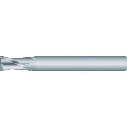 Kyocera Carbide Square End Mill, 2-Blade Solid End Mill, Pin-Cado 2FESS, Blade Diameter 12mm, Blade Length 18mm, Total Length 75mm, Shank Diameter 12mm, 2FESS120-180-12, 1 Piece