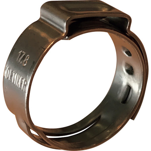 Ｏｅｔｉｋｅｒ　ＰＧ１６７　ステップレスイヤークランプ　Φ１４．６　−　１７．８ｍｍ　16700018　1 個