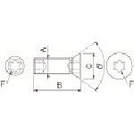 교세라 부품 나사 SB-4590TRWN ​​1개