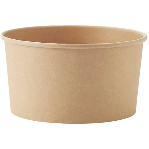 ＨＥＩＫＯ　食品容器　未晒フードカップ　浅型　１０００ｍｌ　２５個入り　004500011　1 袋