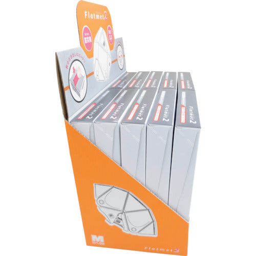 미도리 안전 방재용 접이식 헬멧 플랫메트 2 화이트 10개 세트 TSC-10N-W-SET 1 S