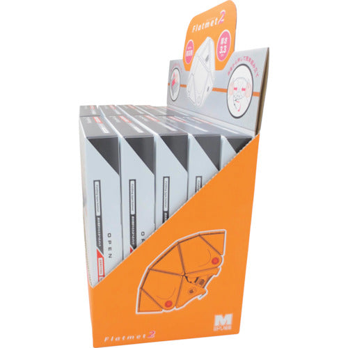 Midori Anzen Disaster Prevention Folding Helmet Flatmet 2 Orange Set of 10 TSC-10N-OR-SET 1 S