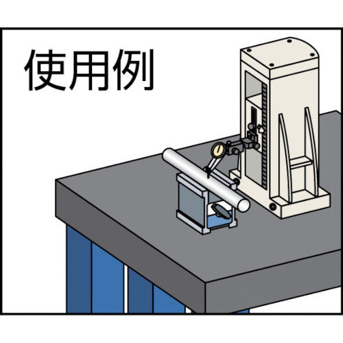 KANETEC 마그네틱 블록 마루형 블록 KYB형 흡착력 180N KYB-8A