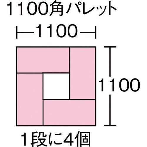 積水　Ｔ型コンテナ　Ｔ−２８−２　緑　T-28-2　1 個