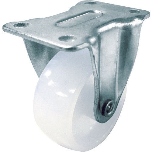 YUEI Plate-type Fixed Caster Nylon Wheel diameter 50mm G type GR type Mounting dimensions 45 x 25 GR-50N 1 piece