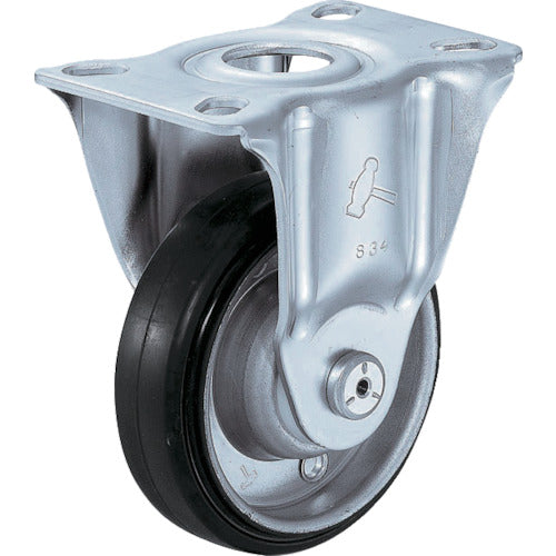 Hammer 2S type fixed rubber wheel 125mm new model 420SR-1R125 1 piece