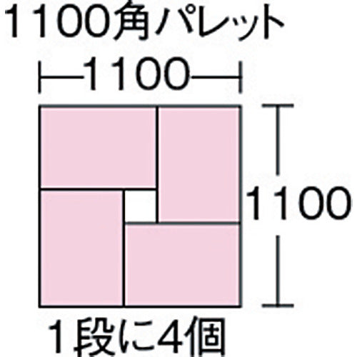 サンコー　ボックス型コンテナー　２０３８０２　サンボックス＃３６−２Ａ　ブルー　SK-36-2A-BL　1 個