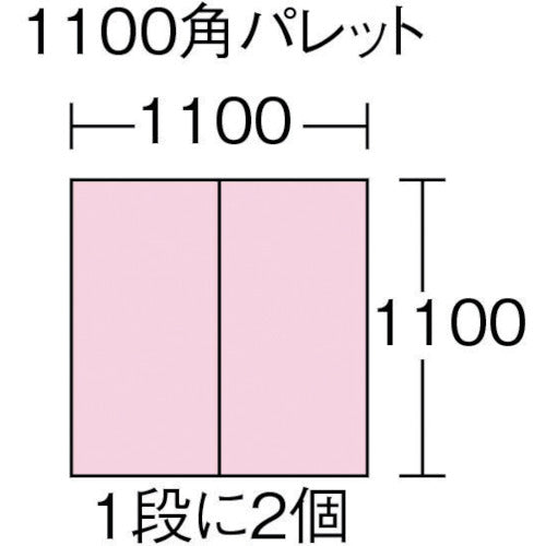 サンコー　スタッキングコンテナー　１１６２００　サンテナーＢ＃１５０ライトブルー　SK-B150-BL　1 個