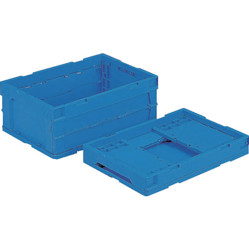 サンコー　折りたたみコンテナー　５５４９１０　オリコンＰ３１Ｂ青　SKO-P31B-BL　1 個