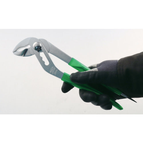 새우 워터 펌프 플라이어 앵글라스 스켈레톤 그린 250mm WP250DG 1 丁