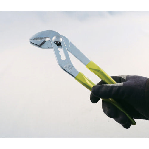 새우 워터 펌프 플라이어 앵귤러스 해골 옐로우 250mm WP250DY 1 쵸