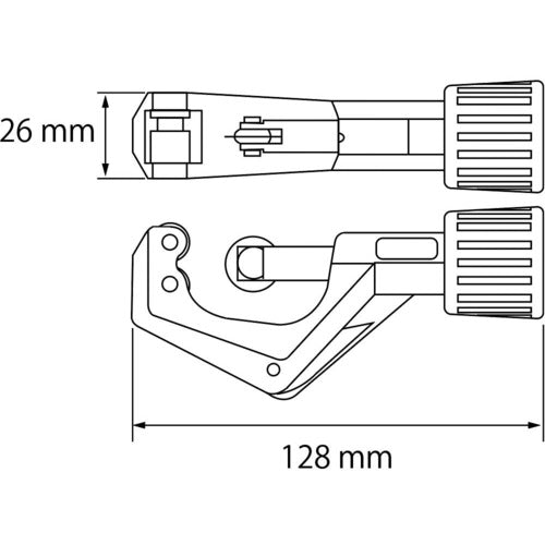 エビ　チューブカッター　ステンレス管用３−３２　TC32S　1 個