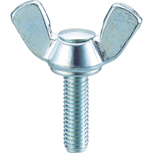 TRUSCO Forged Wing Bolt Type 2 Unichrome M5 x 20 25pcs B39-0520 1PK