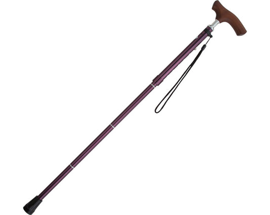 Kaientai Original Cane II Folding Type / CX-07008 Dark Red 1 Cane