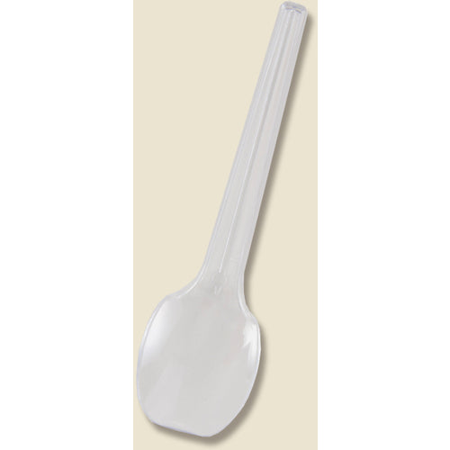 ＨＥＩＫＯ　プラスチックスプーン　透明　１０ｃｍ　バラ　１００本入り　004513008　1 袋