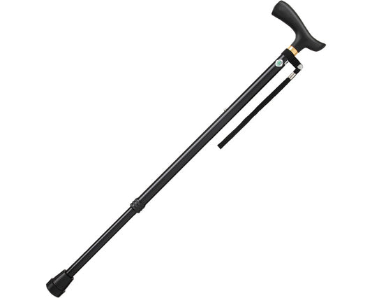Basic E Extendable Walking Stick, S and M Sizes / WB3754 Black 1 pc