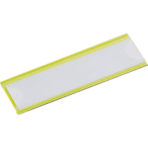 TRUSCO Magnetic Index Plate 25X110 Yellow 10 Pieces MGP-25X110-Y 1 PK