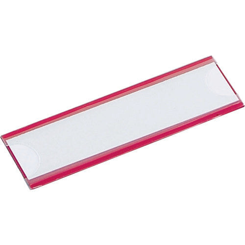 TRUSCCO 마그넷식 표제 플레이트 40X110 레드 10장입 MGP-40X110-R 1 PK