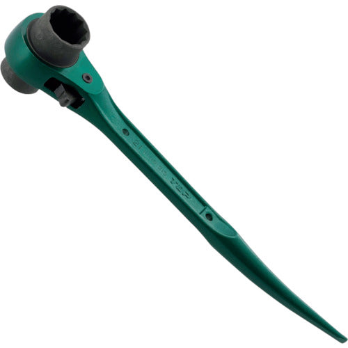 ＴＯＰ　ショートラチェットレンチ　１９Ｘ２１ｍｍ　RM-19X21S　1 丁