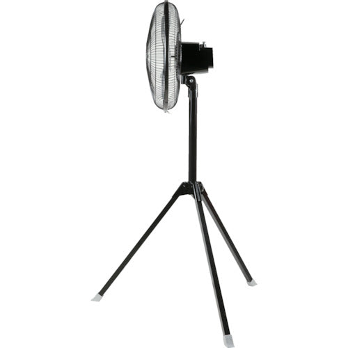 ＴＲＵＳＣＯ　【今季完売】全閉式工場扇　ジェネラルファン　スタンドタイプ　アルミハネ　ブラック　TFBA-45S-BK　1 台