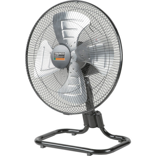 TRUSCO Totally Enclosed Industrial Fan General Fan Stationary Type Aluminum Blade Black TFBA-45A-BK 1 Unit