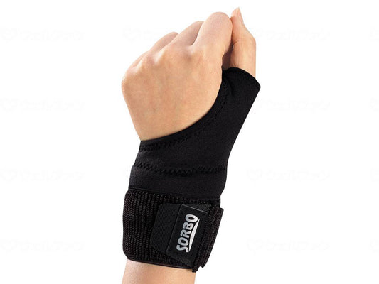Sanshin Kosan Sorubo Do List Supporter (One Hand) Black Right M