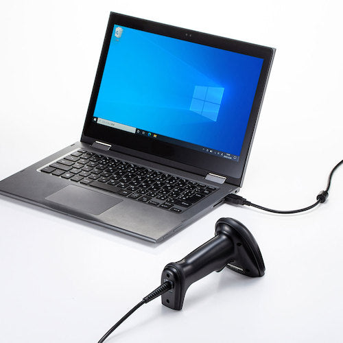 ＳＡＮＷＡ　２次元バーコードリーダー（ハンディタイプ）　BCR-2D5BK　1 個