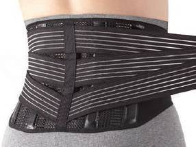 Sanshin Kosan Solbo Easy Waist Guard Triple Support Black S
