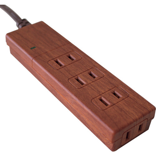 Ｆａｒｇｏ　ＮＡＴＵＲＡＬ　ＷＯＯＤ　ＴＡＰ　ＡＣ４個口　ダークウッド　PT402DW　1 個