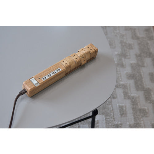 Ｆａｒｇｏ　ＴＡＰＫＩＮＧ　ＵＳＢ　ＡＣ６個口　４．８Ａ　ＵＳＢ４ポート　ベージュウッド　PT605BEWD　1 個