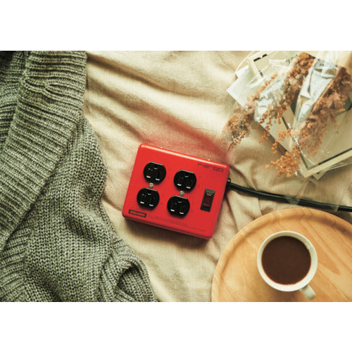 Ｆａｒｇｏ　スチールタップ　ＡＣ４個口　レッド　PT400RE　1 個