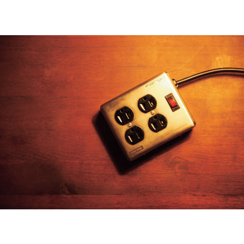 Ｆａｒｇｏ　スチールタップ　ＡＣ４個口　シルバー　PT400SV　1 個