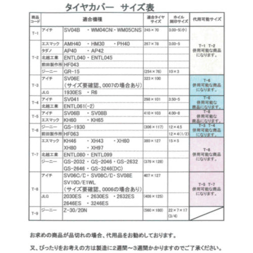 シーズファクトリー　タイヤカバー　Ｔ−２　４枚セット　NST000056　1 組